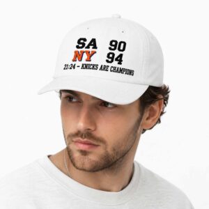 2026 Knicks Are Champions SA 90 NY 94 Champions FInals Hat 1