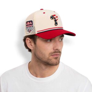 Phillies 250th USA 4th Of July Trucker Hat 1