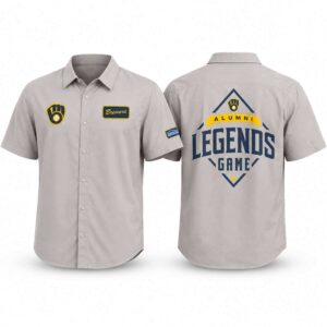 2026 Brewers American Family Field's 25th Anniversary Bowling Shirt Giveaway 2