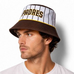 2026 SD Padres Home & Away Bucket Hat Giveaway 1