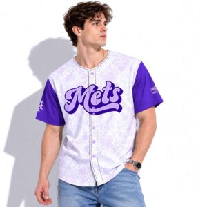 2026 NY Mets Women's Night Jersey Giveaway 2