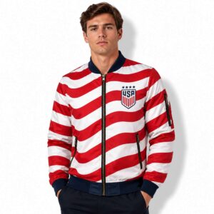 United States National Soccer Team World Cup 2026 Bomber Jacket 1