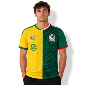 South Africa x Mexico World Cup 2026 Split Jersey