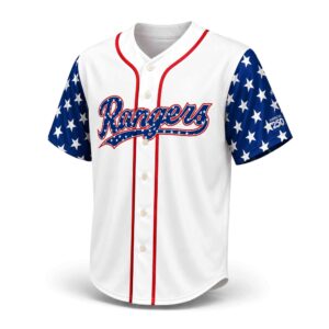 2026 Rangers America's 250th Birthday Jersey Giveaway 2