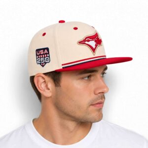 Blue Jays USA 250th Anniversary On July 4th Hat