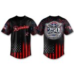 Rainiers 250 Years USA Anniversary 1776 2026 Baseball Jersey