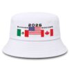 Summer 2026 Soccer Mexico USA And Canada World Cup Bucket Hat 2