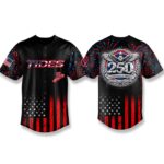 Tides America 250th Anniversary 1776 2026 Baseball Jersey