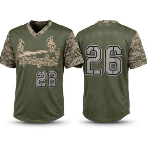 2026 Springfield Cardinals Military Appreciation Jersey Giveaway