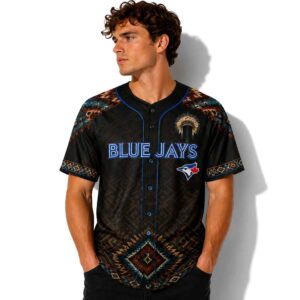 TB Jays Native American Heritage Night Baseball Jersey 2