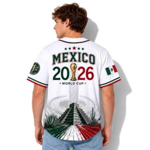 2026 Mexico World Cup Baseball Jersey