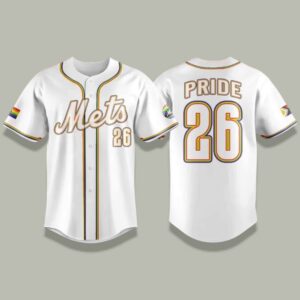 2026 NY Mets Pride Night Baseball Jersey