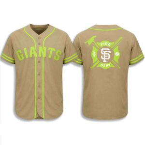 2026 SF Giants Firefighter Appreciation Night Jersey Giveaway