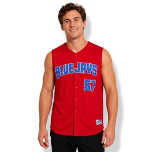 2026 Blue Jays Shane Bieber Red Cut Off Jersey Giveaway 2026 Blue Jays Shane Bieber Red Cut Off Jersey Giveaway 1