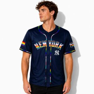 NY Yankees Pride Night 2026 Baseball Jersey