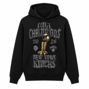 2026 NY Knicks Finals Champions Locker Room Hoodie