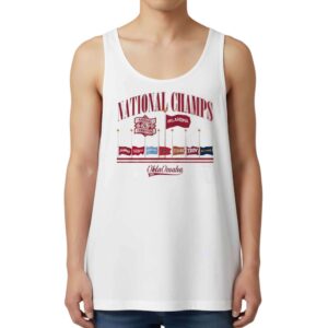 2026 Oklahoma Baseball National Champions Omaha Flags Tank Top