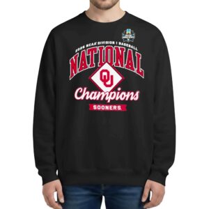 Sooners 2026 College World Series Champions Locker Room Sweatshirt
