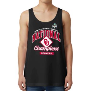 Sooners 2026 College World Series Champions Locker Room Tank Top