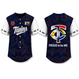 2026 Twins Proud To Be Me Pride Night Baseball Jersey 1