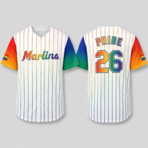 2026 Marlins Pride At The Park Jersey Giveaway