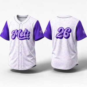 2026 NY Mets Women's Night Jersey Giveaway
