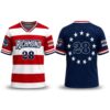 2026 Flying Squirrels American Flag 250th Anniversary Jersey