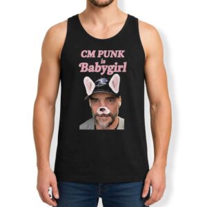 CM Punk Is Babygirl Tank Top