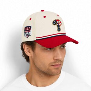 Phillies 250th USA 4th Of July Hat