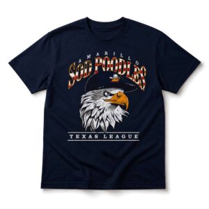 Sod Poodles Eagle Texas League T Shirt