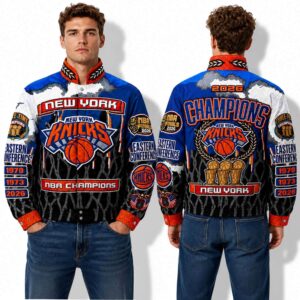 2026 Karl Anthony Towns NY Knicks Champions Finals Parade Jacket