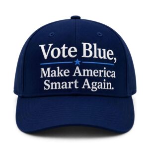 Vote Blue Make America Smart Again Hat 1