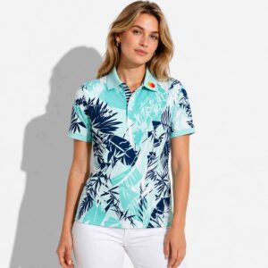2026 Viktor Hovland Travelers Championship Polo Shirt 1