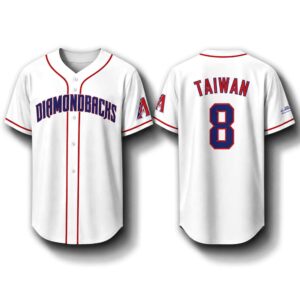 2026 Diamondbacks Taiwanese Heritage Jersey Giveaway 2