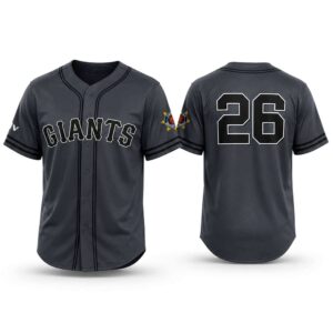 2026 SF Giants Law Enforcement Appreciation Night Jersey Giveaway 1