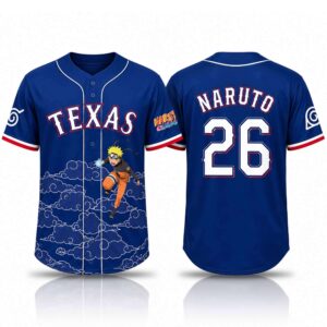 2026 Rangers Naruto Night Jersey Giveaway 2