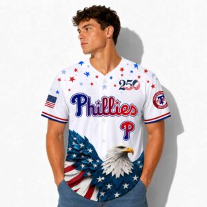 Phillies 250th Anniversary America 1776 2026 Personalization Jersey