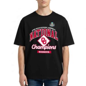 Sooners 2026 College World Series Champions Locker Room T Shirt
