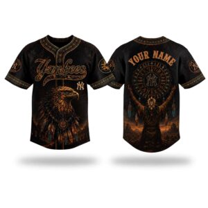 NY Yankees Native American Heritage Night Jersey 1