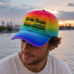 We The People Means Everyone Pride Month Hat 1