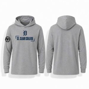 2026 Detroit Tigers St Clair College Hoodie Giveaway 2