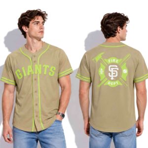 2026 SF Giants Firefighter Appreciation Night Jersey Giveaway 1