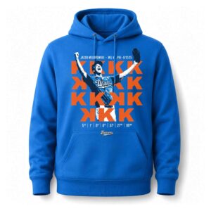 2026 Brewers Jacob Misiorowski Hoodie Giveaway