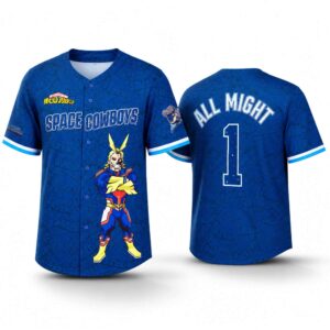 2026 Space Cowboys Anime Night All Might Jersey Giveaway