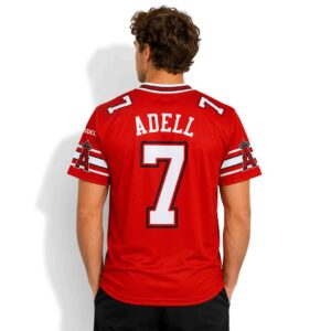 2026 LA Angels Jo Adell Football Jersey Giveaway 1