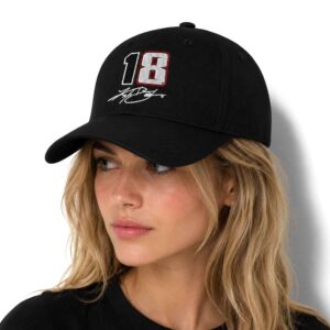 Denny Hamlin 18 Kyle Busch Hat