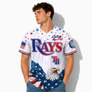 TBay Rays 250th Anniversary America 1776 2026 Personalization Jersey