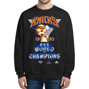 2026 Tyler Kolek NY Knicks 1993 World Champions Parade Sweatshirt